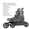 thumbnail image 4 of Patines de Ruedas Flexibles Patines en Línea de Fitness Duraderos para Uso en Interiores y Exteriores ANGGREK  Otros, 4 of 8