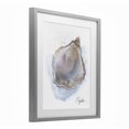 thumbnail image 3 of Stupell Industries Coastal Seafood Oyster Gray Framed Print Under Glass design by Matthew Piotrowicz, 21 x 17, 3 of 10