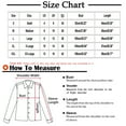 thumbnail image 4 of Babysbule Christmas Sweatshirts for Women Fashion Women's Christmas Printed Casual Loose Round Neck Long Sleeve T-shirt Tops Blouse, 4 of 4