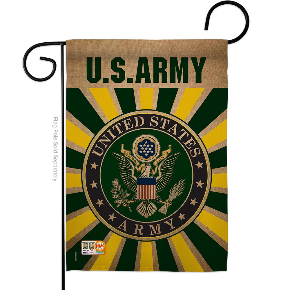 Army Garden Flag Armed Forces Rangers United State American Military