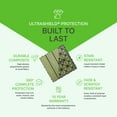 thumbnail image 3 of UltraShield Naturale 1 ft. x 1 ft. Quick Deck Outdoor Composite Deck Tile in Irish Green (10 sq. ft. Per Box), 3 of 7