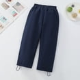 thumbnail image 5 of Hienoo Girls Performance Snow Pants Lined Zip Pocket Pants Elastic Waist Trousers, 5 of 6