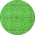 thumbnail image 1 of Ahgly Company Indoor Round Persian Green Traditional Area Rugs, 7' Round, 1 of 1