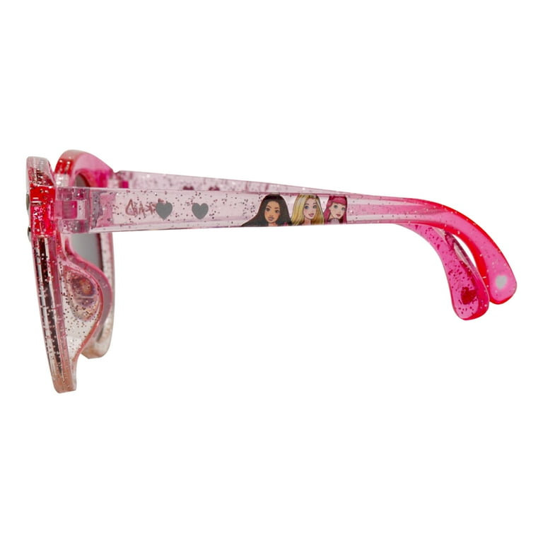 Barbie Pink Glitter Cateye Kids Sunglasses - Walmart.com display picture 2