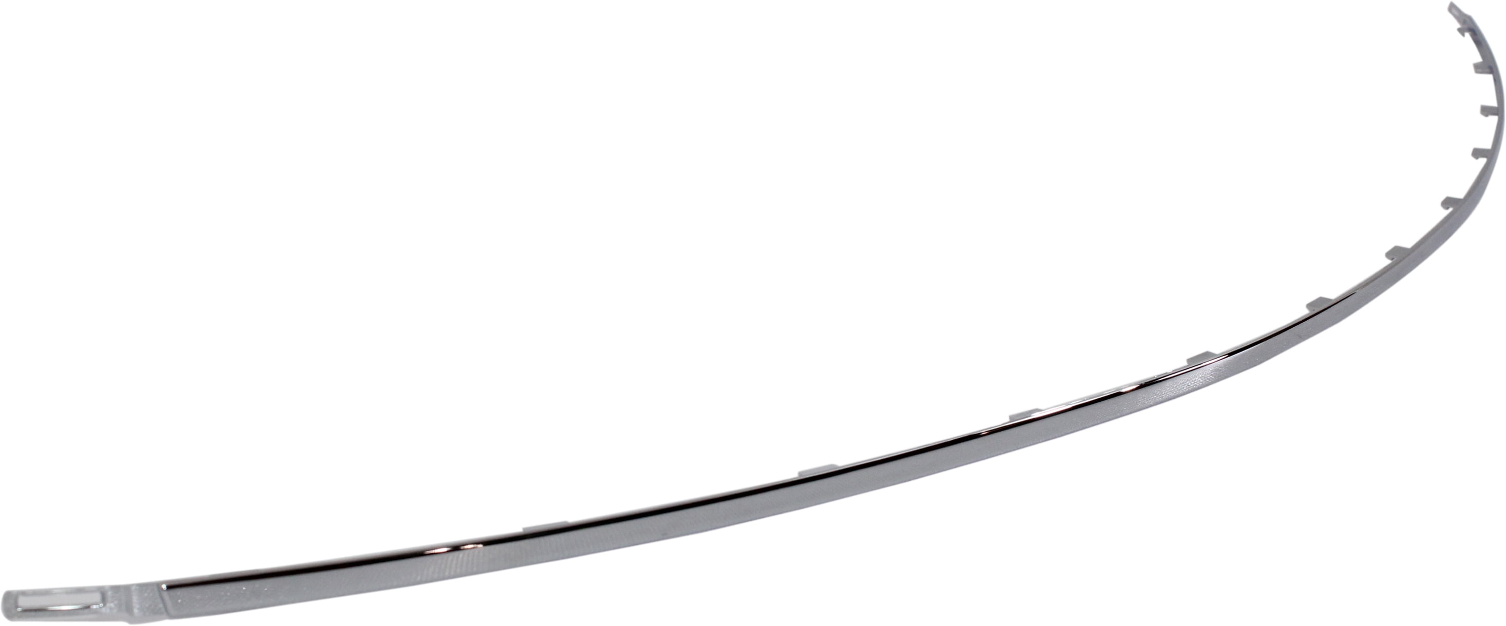 Bumper Trim Compatible With 2014 Mercedes Benz E250 2013 E300 Rear, Center Chrome