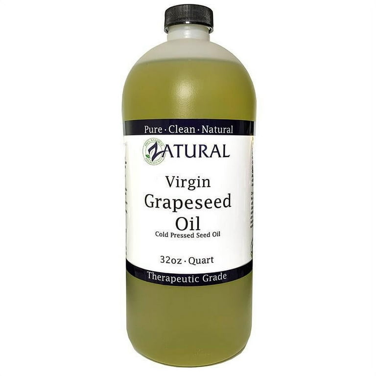 Cold Pressed Grapeseed Oil 750ML Glass Bottles-3pk