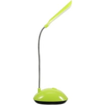 GOOHOCHY Portable LED Desk Lamp for Reading, Green Plastic Material, Compact 6.3-Inch Size