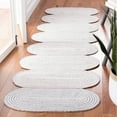 thumbnail image 2 of SAFAVIEH Cape Cod Randell Abstract Polyester Area Rug, Ivory/Green, 6' x 9', 2 of 6