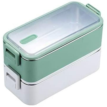 Lunchbox 1100ml Double Layer Stainless Steel Lunch Box Stainless Steel