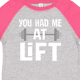 thumbnail image 4 of Inktastic Weightlifting You Had Me At Lift Boys or Girls Toddler T-Shirt, 4 of 5