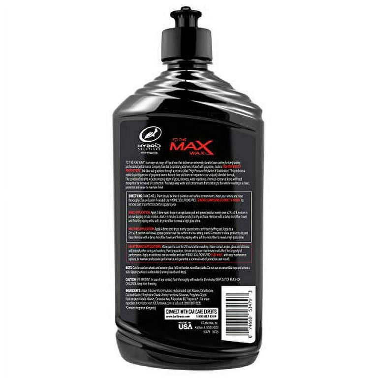 Turtle Wax Hybrid Solutions Pro To The Max Wax, Graphene Wax, 14 Oz.  (53479)