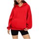 thumbnail image 3 of Tops para mujer,Sudadera informal con capucha para mujer, manga larga con bolsillo, material acrílico, cómoda para usar en casa, sopatenor, 3 of 9