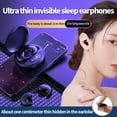 thumbnail image 5 of YYK790 Sleep Earbuds Tiny Invisible Headphones Noise Reduction TWS Wireless Headsets Sports Stereo Bluetooth 5.3 Earphone, 5 of 10