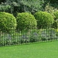 thumbnail image 6 of 4-Panel 10ft Garden Fence, 30x30 inch, Black, 4 Piece, 6 of 6