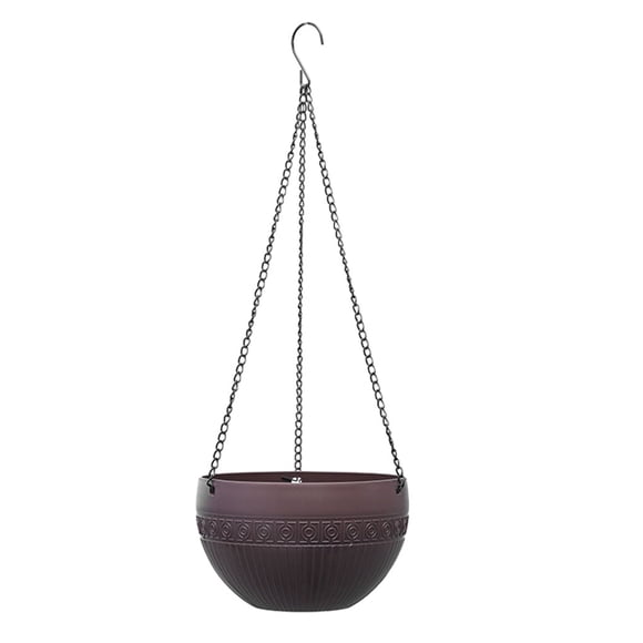 Maceta práctica Toystoory con cadena colgante extraíble 2 uds. color café