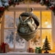 thumbnail image 5 of Artesanías Decorativas Adorno navideño de animales del bosque para árbol de Navidad, colgante acrílico de 8 cm para decoración festiva (1 unidad) Rkxzt, 5 of 9