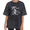 Black1, variant on Black Funny Print Graphic Tees Dab Cow Farm Humor S-5XL Loose Tops