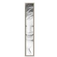 thumbnail image 2 of ArtToFrames 6" x 38" Silver Square with Beads Picture Frame, 6x38 inch Silver Wood Poster Frame (WOM-5286),  Pack, 2 of 8