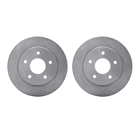 Dynamic Friction Company Rear Brake Rotors 6002-54027