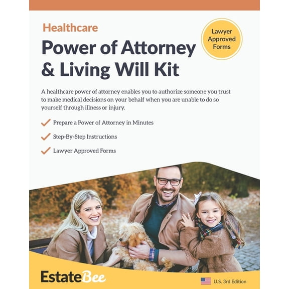 Healthcare Power Of Attorney & Living Will Kit