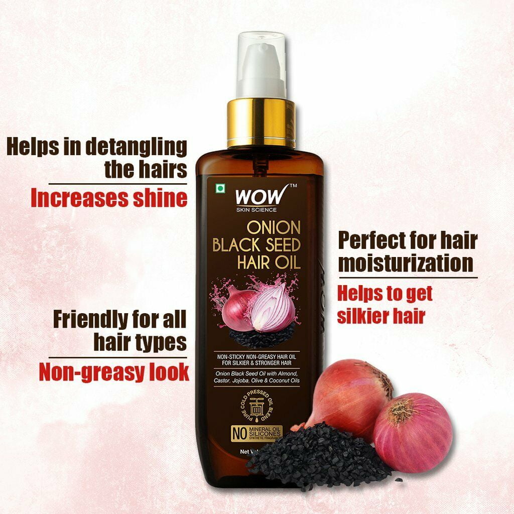 KURAIY Human Herbal Onion Hair Oil For 10X Faster Hair Growth (50 ml ) &  (MEN & WOMEN) (KDB-2381614) - KDB Deals