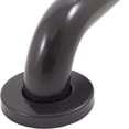 thumbnail image 5 of Stone Harbor Hardware Knurled Grab Bar, 12 Inches, 1-1/2" Diameter, 1-1/2" Wall Clearance, Concealed Screws, Dark Bronze, 5 of 5