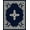 Blue, Pattern 3, variant on ODIKA 4'x6' Machine Washable Non-Slip Area Rug, Midnight Bloom Artisan Jewel High Traffic Rug, Black, 572330