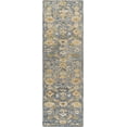 thumbnail image 6 of Hauteloom Cagwait Wool Living Room, Bedroom Area Rug - Traditional - Navy, Denim, Dark Red - 2' x 3', 6 of 11
