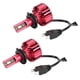 thumbnail image 1 of 2 uds 10000LM 60W Kit de conversión de faros LED de coche superbrillantes bombillas de faros para H7, 1 of 5