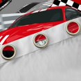 thumbnail image 4 of jejeloiu Red Cool Car Black Out Curtains,Extreme Sport Lover Curtains Pack of 2 (42x63 Each) For Racing Gamer, 4 of 6