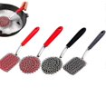 thumbnail image 1 of 2025 Latest Model Chainmail Grill Scrubber,Chain Mail Scrubber Cast Iron,3-in-1, 1 of 5