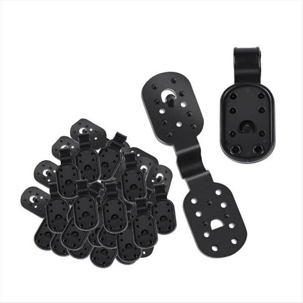 50 Pinzas Resistentes para Tela de Sombra, Extraíbles y Reutilizables, para Toldos A Prueba de Viento.