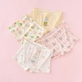 thumbnail image 2 of WUXIAN Girls Underwear Baby Cute Casual Cartoon Comfortable Shorts Pants Cotton Trunks 4PCS No Smell Toddler Fashion Underpants, 2 of 3