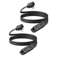 thumbnail image 1 of Cable de extensión DEWENWILS, enchufe plano de 6 pies, 3 clavijas, 13 A/125 V/1625 W, 1 of 7