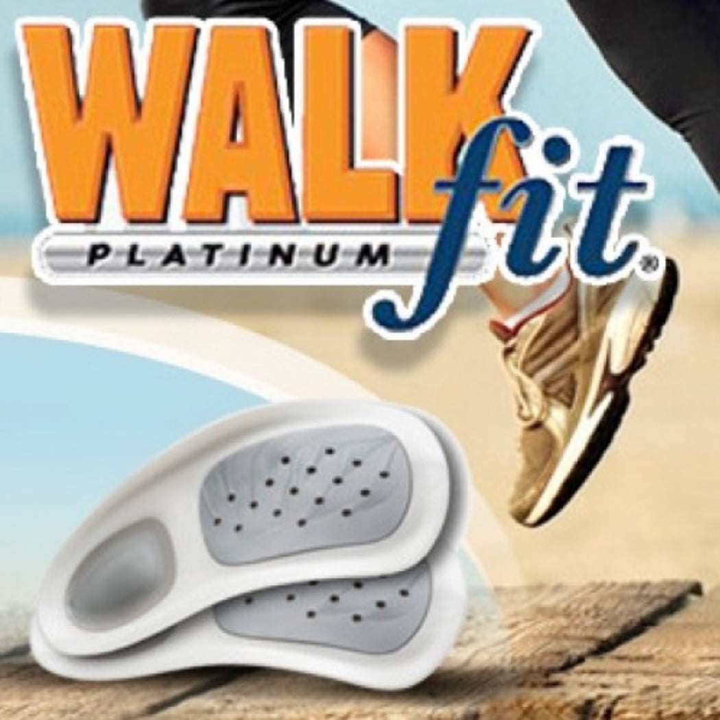Walkfit Platinum Orthotics Shoe Inserts Insoles Arch Support Reduce Pain In  Feet Size G (W 11 10