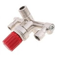 thumbnail image 6 of Ruibeauty Double Outlet Tube Air Compressor Switch Pressure Regulator Valve Fitting Part, 6 of 7