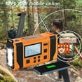 thumbnail image 6 of Solar Disaster Prevention Multifunctional Radio, Manual Power Generation, 6 of 15