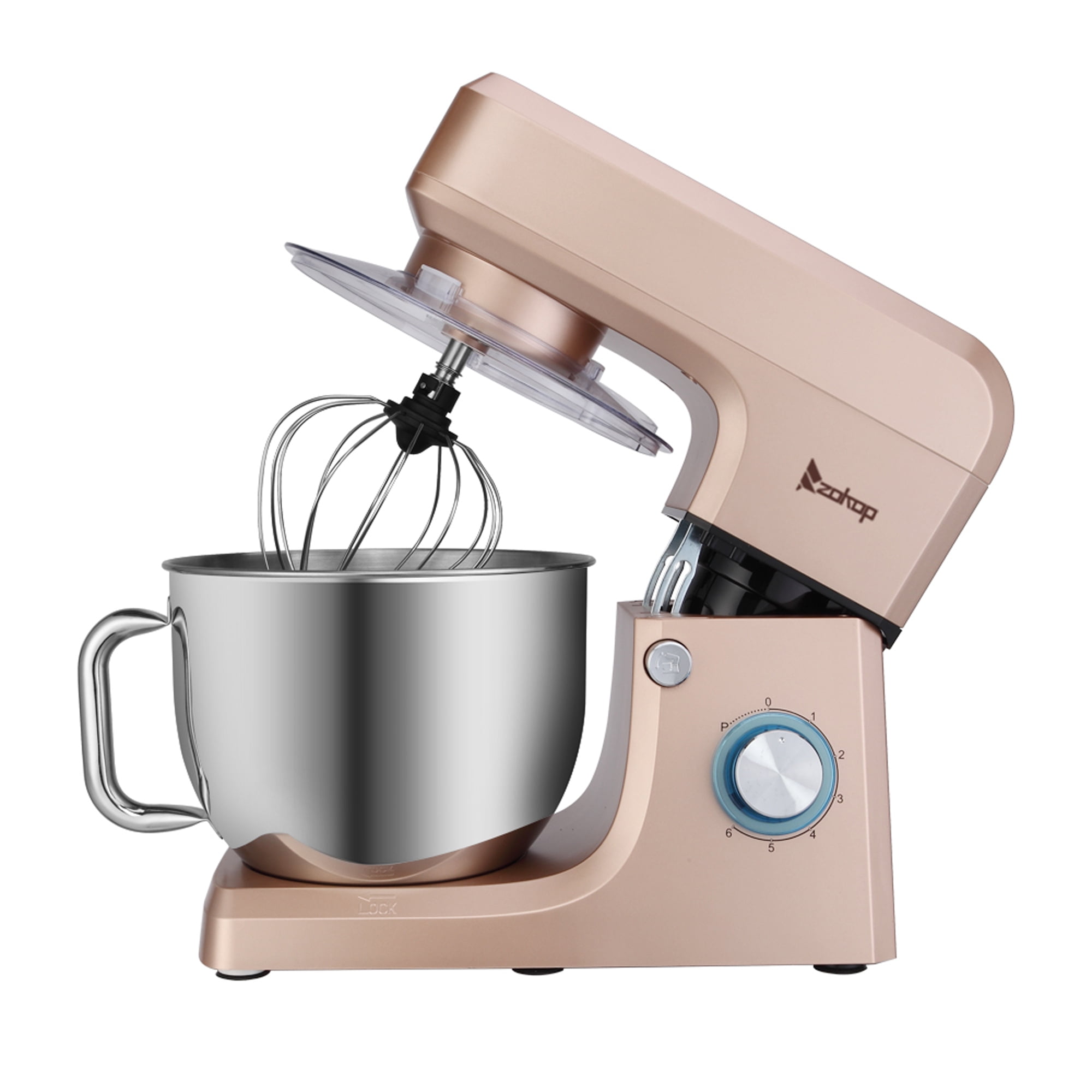 Dropship CWIIM Stand Mixer, 7.5-QT 660W 6-Speed Tilt-Head Kitchen Electric Stand  Mixer Food Mixers With Dough Hook, Whisk, Beater, Splash Guard & Mixing  Bowl to Sell Online at a Lower Price