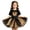 Yellow, variant on HNMKIU Enchanting Halloween Witch Little Girl Outfit Party Dress With Petticoat Skirt Casual Outdoor Cos Set