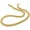 19 inch 8MM Gold Smooth, variant on Men Italian 925 Sterling Silver Necklace 8-10-12MM Solid Miami Cuban Link Chain 18 "20" 22 "24" 26" 28 "30 "Man Women Jewelry Gift