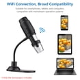 thumbnail image 3 of 1000X Handheld WiFi Digital Electronic Microscope Portable Mini Magnifier with Stand for Smartphone Insect Skin, 3 of 8