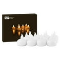 thumbnail image 4 of Waterproof LED Floating Candles, Flameless Tea Lights Warm Yellow (24 Packs), 4 of 7