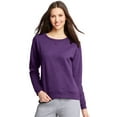 thumbnail image 1 of Hanes Chandail en Molleton Col Rond ComfortSoft EcoSmart pour Femmes, G, 1 of 4