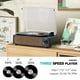 thumbnail image 3 of Tocadiscos Seasonlife Vintage con tocadiscos de vinilo con altavoces, 3 of 8