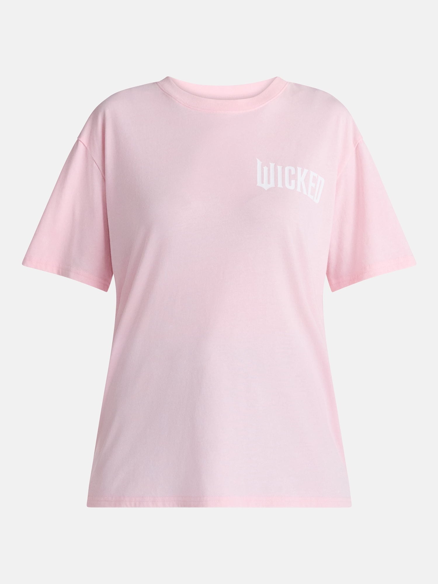 Wicked, Junior's Graphic Short Sleeve Tee, Wicked 2 Logo, Sizes XXS-XXL