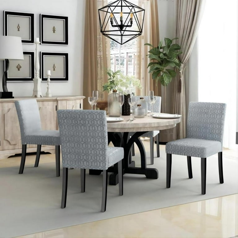 Affordable upholstered deals dining chairs