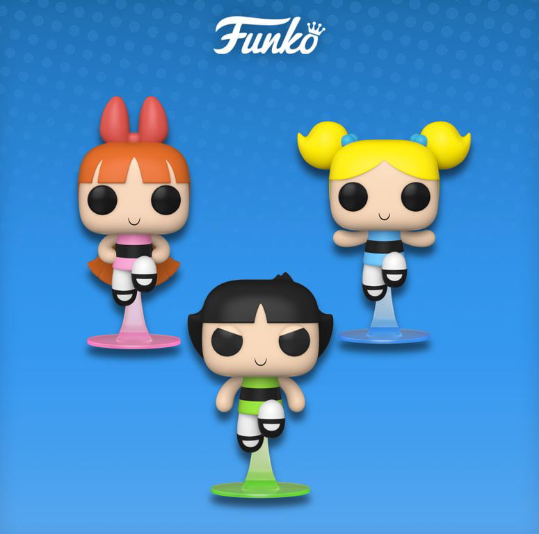 Funko Pop Animation Powerpuff Girls Set Of 3 Vinyl Figures Blossom Bubbles Buttercup Walmart Com