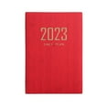 thumbnail image 2 of Cuaderno portátil Diario Mensual Agenda Hábitos Gestión del tiempo A5 2023 rojo azul shamjiam, 2 of 8