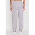 thumbnail image 4 of Womens High Waisted Fleece Lined Elastic Waist Joggers, 4 of 4