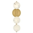 thumbnail image 7 of Fredrick Ramond 41900 Selene 3 Light 21" Tall Wall Sconce - Black, 7 of 7